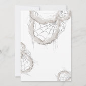 Einladung eines erwachsenen Halloween-Party (Rückseite)