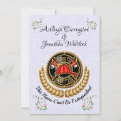 Einladung eines Feuerwehrmanns (Vorderseite)