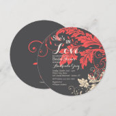 Einladung eines Foliage Drama (Vorne/Hinten)