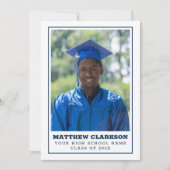 Einladung eines Fotos nach Maß (Vorderseite)