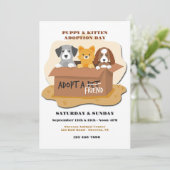 Einladung eines Freundes adoptier (Stehend Vorderseite)