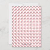 Einladung eines individuellen Brautduschers (Rückseite)