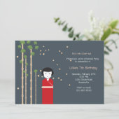 Einladung eines japanischen Mädchens (Stehend Vorderseite)