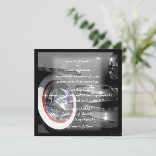 Einladung eines Klassikers (Stehend Vorderseite)