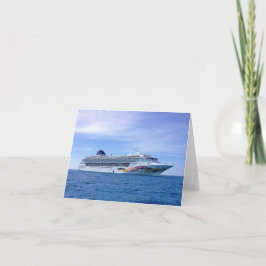 Einladung eines Kreuzfahrtschiffes