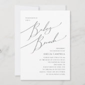 Einladung eines neutralen Babybrunch für Whimsical (Vorderseite)