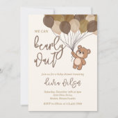 Einladung eines neutralen Babyduschers abwarten (Vorderseite)