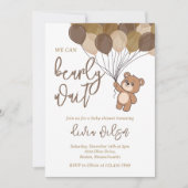 Einladung eines neutralen Babyduschers abwarten (Vorderseite)