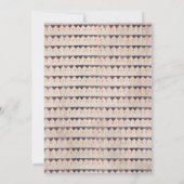 Einladung eines neutralen Babyduschers für das Woo (Rückseite)