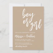 Einladung eines neutralen männlichen oder weiblich (Vorderseite)