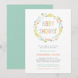 Einladung eines neutralen Springbrunnen-Kinderdusc