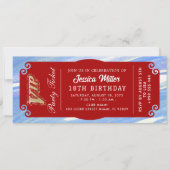 Einladung eines Party (Vorderseite)