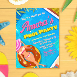 Einladung eines Party