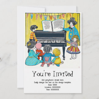 Einladung eines personalisierten Kindes zum Geburt