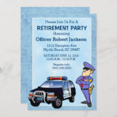 Einladung eines Polizeibeamten zum Eintritt in das (Vorne/Hinten)