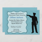 Einladung eines Polizeibeamten zum Eintritt in das (Vorne/Hinten)