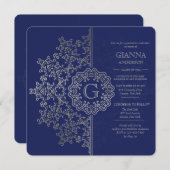 Einladung eines Silver Impression Abschlusses (Vorne/Hinten)