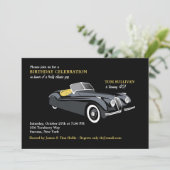 Einladung eines Sportwagens (Stehend Vorderseite)