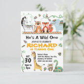 Einladung eines Stammes zum Geburtstag (Stehend Vorderseite)