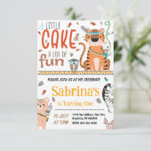 Einladung eines Stammes zum Geburtstag (Stehend Vorderseite)