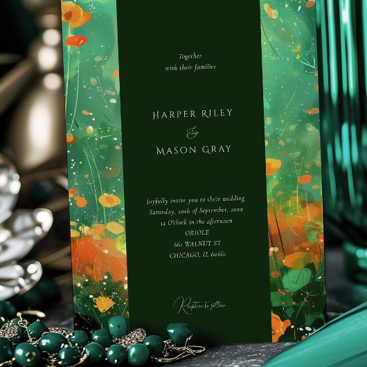 Einladung eines Whimsical Forest