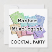 Einladung, Einladung - MASTER MIXOLOGIST (Vorderseite)