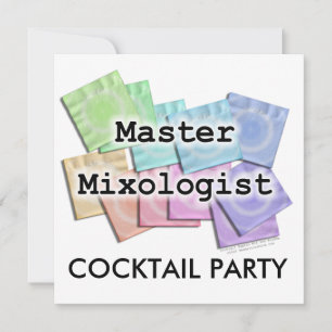 Einladung, Einladung - MASTER MIXOLOGIST
