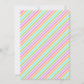 Einladung / Einladung von Trampolin (Rückseite)