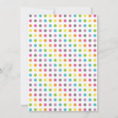 Einladung/Einladung zum Geburtstag von Schüssel/Ei Einladung (Rückseite)