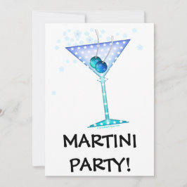 Einladung, Einladungen - BLAU MARTINI