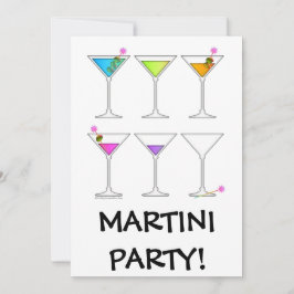 Einladung, Einladungen - Martinis Gehen, gehend, G