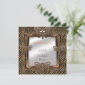 Einladung Elegante Bronze Animal Dragonfly Juwel (Stehend Vorderseite)