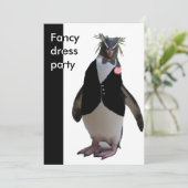 Einladung - extravagantes Party (Stehend Vorderseite)