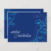 EINLADUNG: fabelhaft 5 Einladungspostkarte (Vorne/Hinten)