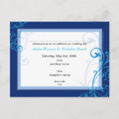 EINLADUNG: fabelhaft 5 Einladungspostkarte (Rückseite)