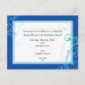 EINLADUNG: fabelhaft 6 Einladungspostkarte (Rückseite)