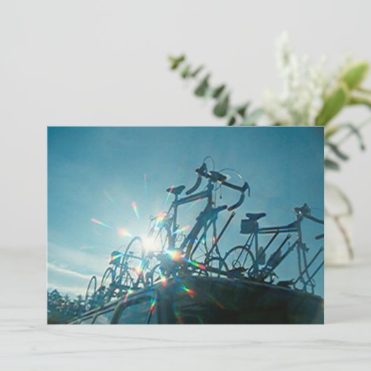 Einladung - Fahrradtreffen (Stehend Vorderseite)