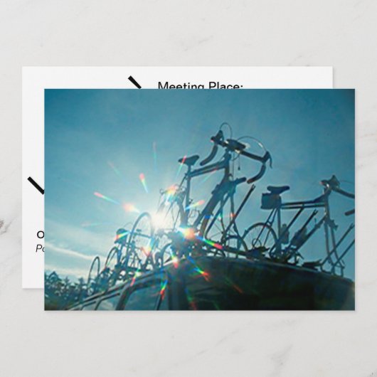 Einladung - Fahrradtreffen (Vorne/Hinten)