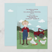 Einladung Farmer Harper (Vorne/Hinten)