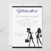 Einladung - feiern Sie mit uns (Vorderseite)