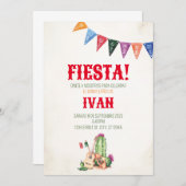 EINLADUNG FIESTA MEXICANA (Vorne/Hinten)