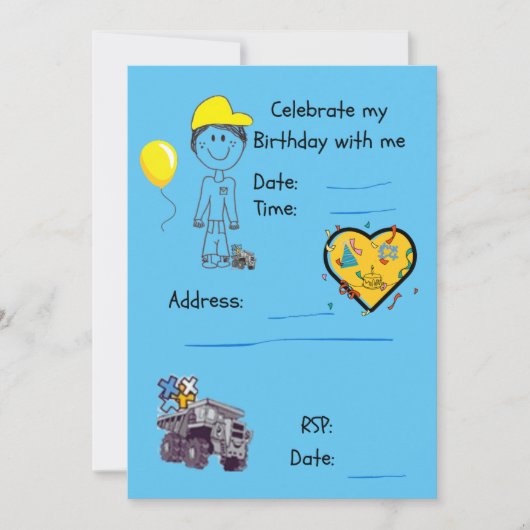 Einladung FIFO SON + Dump Truck (Vorderseite)