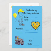 Einladung FIFO SON + Dump Truck (Vorne/Hinten)