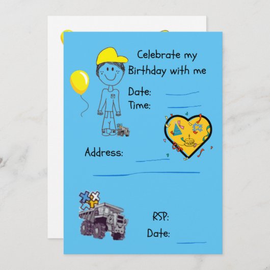 Einladung FIFO SON + Dump Truck (Vorne/Hinten)