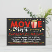 Einladung | Film Birthday | Movie Invite (Stehend Vorderseite)