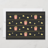 Einladung | Film Birthday | Movie Invite (Rückseite)