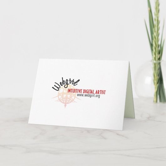 Einladung Fraktal Green Card (Rückseite)