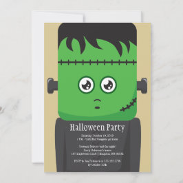 Einladung Frankenstein Halloween-Party