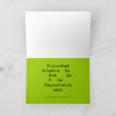 Einladung - Freundliche Zusammenkunft (Innenseite)