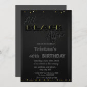 Einladung für alle schwarzen Affen (Vorne/Hinten)